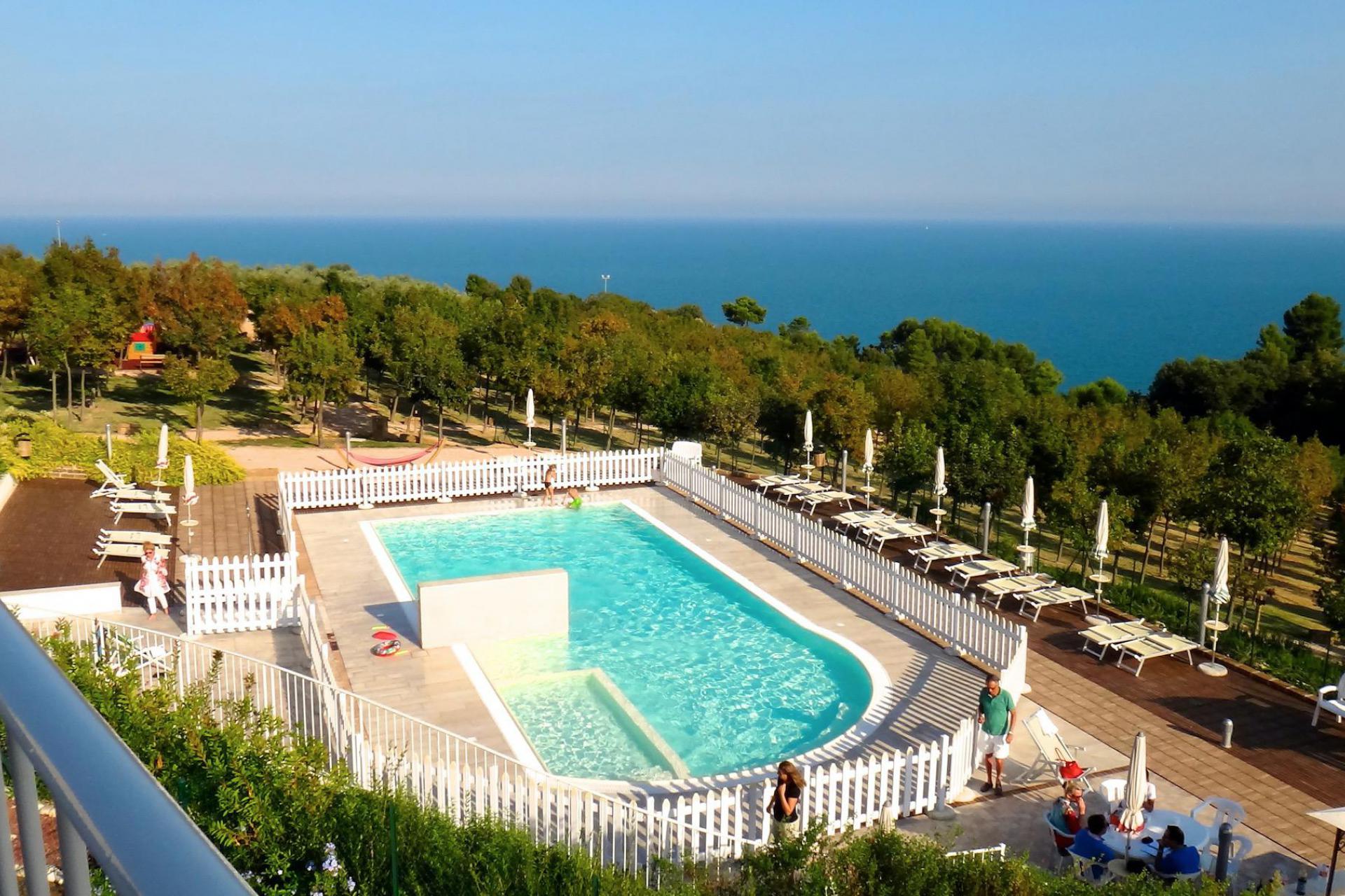 Child-friendly agriturismo Marche with sea view